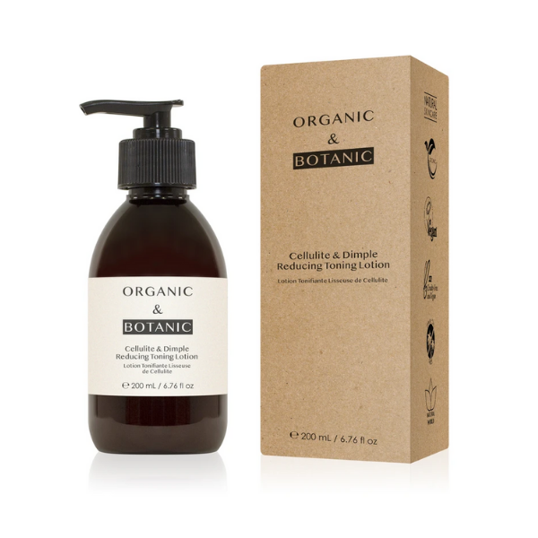 ORGANIC & BOTANIC Cellulite & Dimple Reducing Toning Lotion 200ml