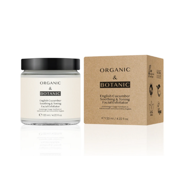 ORGANIC & BOTANIC English Cucumber Soothing & Toning Facial Exfoliator