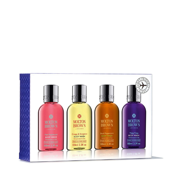 MOLTON BROWN The Bestsellers Travel Body Wash Set 4x100ml