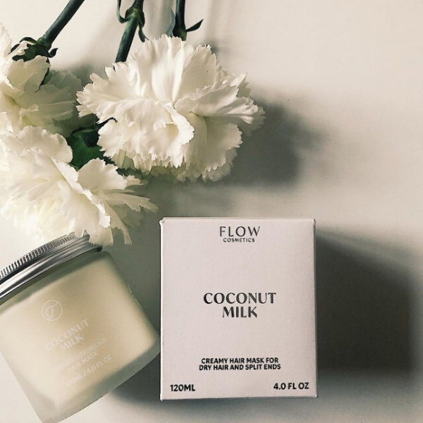 Flow Cosmetics Creamy Hair Mask & Conditioner – Coconut Milk (1)