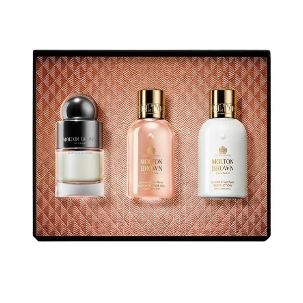 Molton Brown jasmin & sun rose collection gift set cadeau