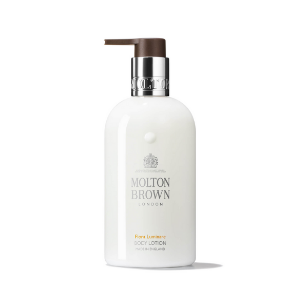 Flora luminare Molton Brown body lotion