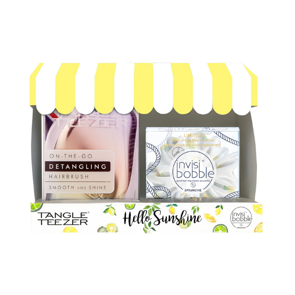 Tangle Teezer Invisibobble Hello Sunshine coffret