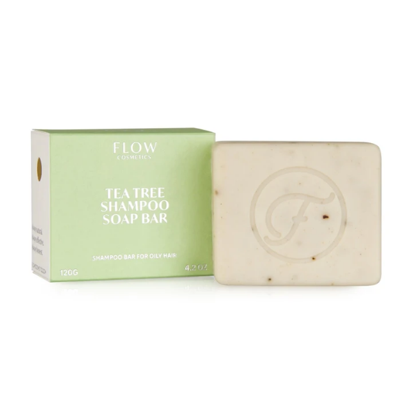 Flow Cosmetics Tea tree shampoo soap bar(1)