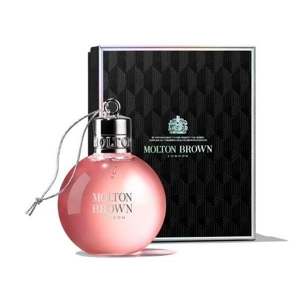 mOLTON bROWN Delicious Rhubarb & Rose Festive Bauble(1)