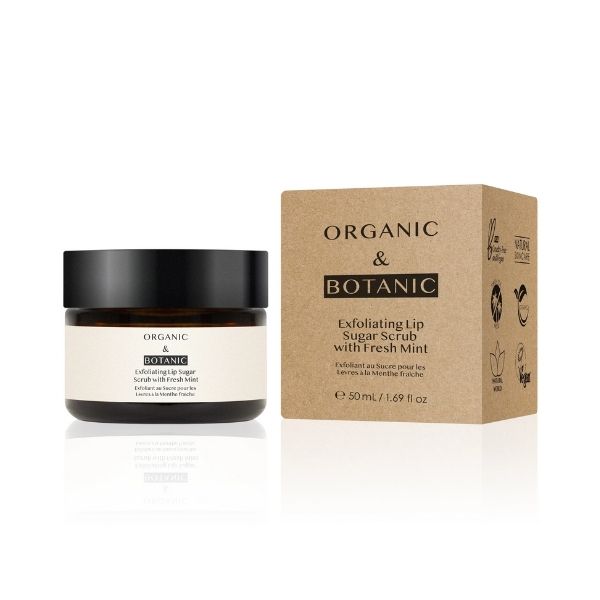 ORGANIC & BOTANIC Exfoliating Lip Sugar Scrub