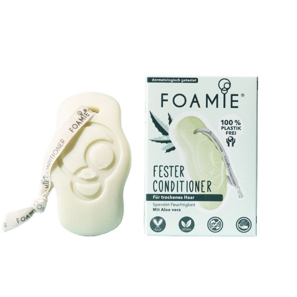 Foamie Feste shampoo et conditionner bar Solide aloe Vera