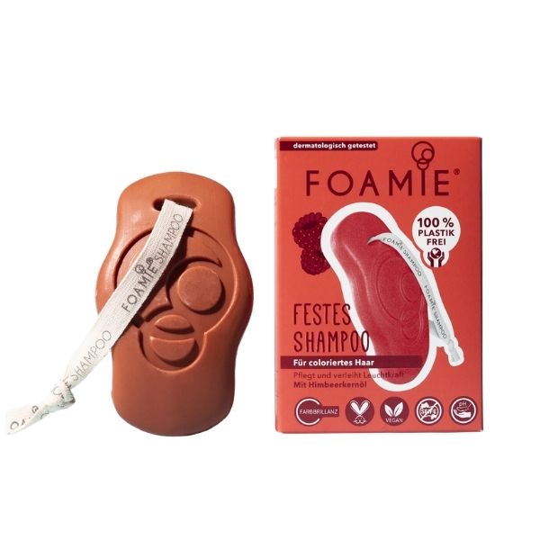 Foamie Feste shampoo et conditionner bar Solide berry best