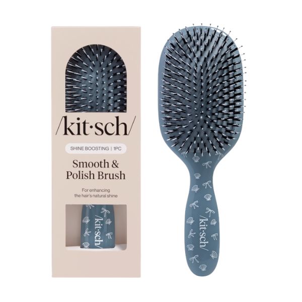 Kitsch Smooth & Polish Brush - Coastal Blue Print