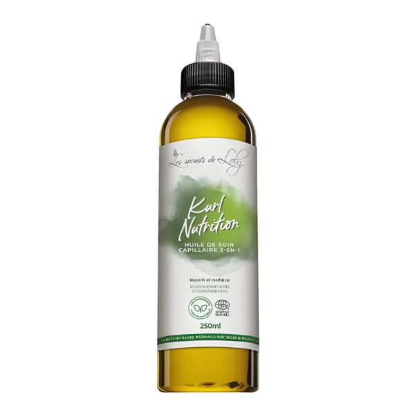 Les Secrets de Loly Kurl Nutrition Huile de Soin Capillaire 3en1 250ml
