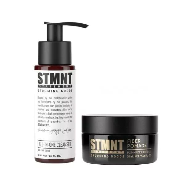 STMNT Giftset by Stay Gold (All-in-One Cleanser & Fiber Pomade)