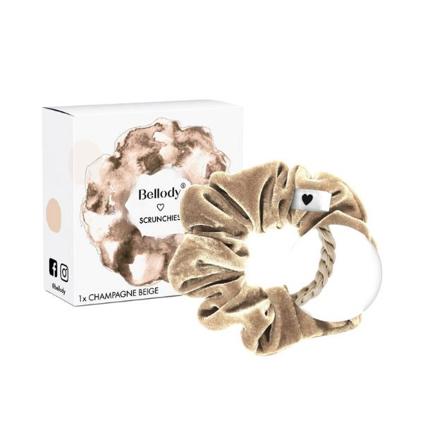 Bellody Original Scrunchie Champagne Beige