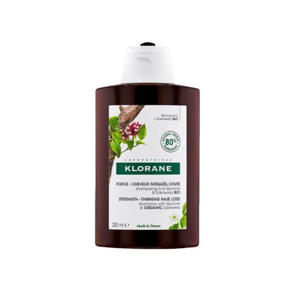 Klorane Shampoing anti-chute à la Quinine & Edelweiss BIO 400ml