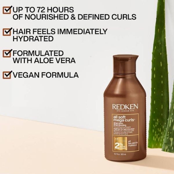 Redken shampooing all soft mega curls 300ml