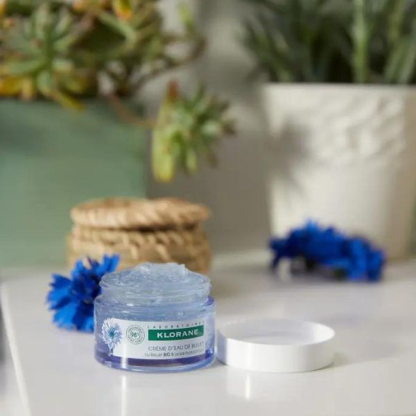 Klorane Crème d’eau de Bleuet au Bleuet BIO & acide hyaluronique 50ml