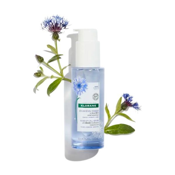 Klorane Sérum réveil tonique au Bleuet BIO & acide hyaluronique 50ml