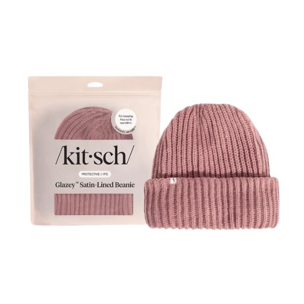 Kitsch Bonnet Glazey Doublé Satin - Blush