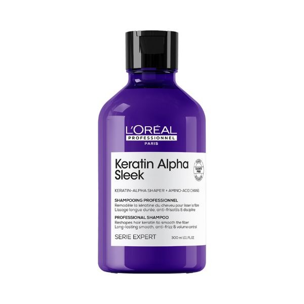 L'Oréal Professionnel Keratin Alpha Sleek Shampoo 300ml