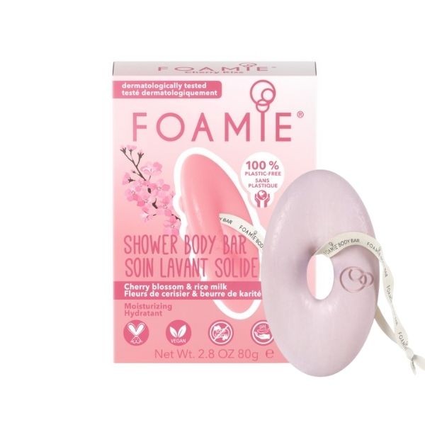 FOAMIE Shower Body Bar Cherry Kiss