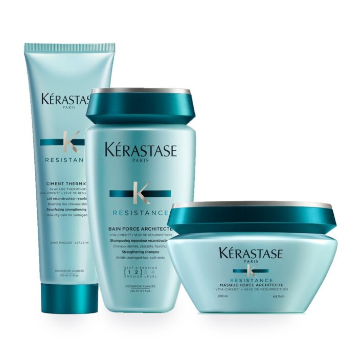 Kérastase pack résistance bain et masque force architecte et ciment thermique