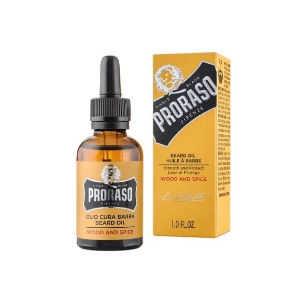 Proraso huile à barbe wood and spice